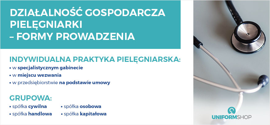 Działalność gospodarcza pielęgniarki - formy prowadzenia