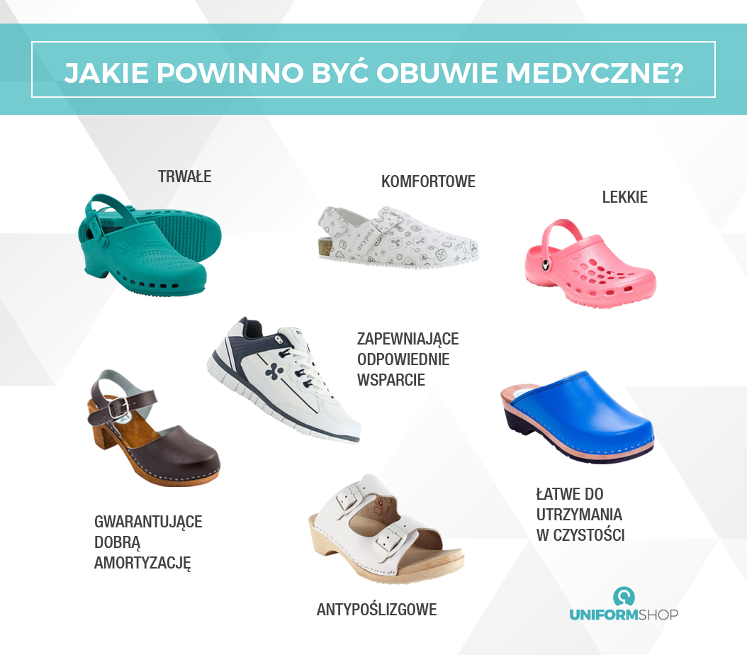 Jakie powinno być obuwie medyczne