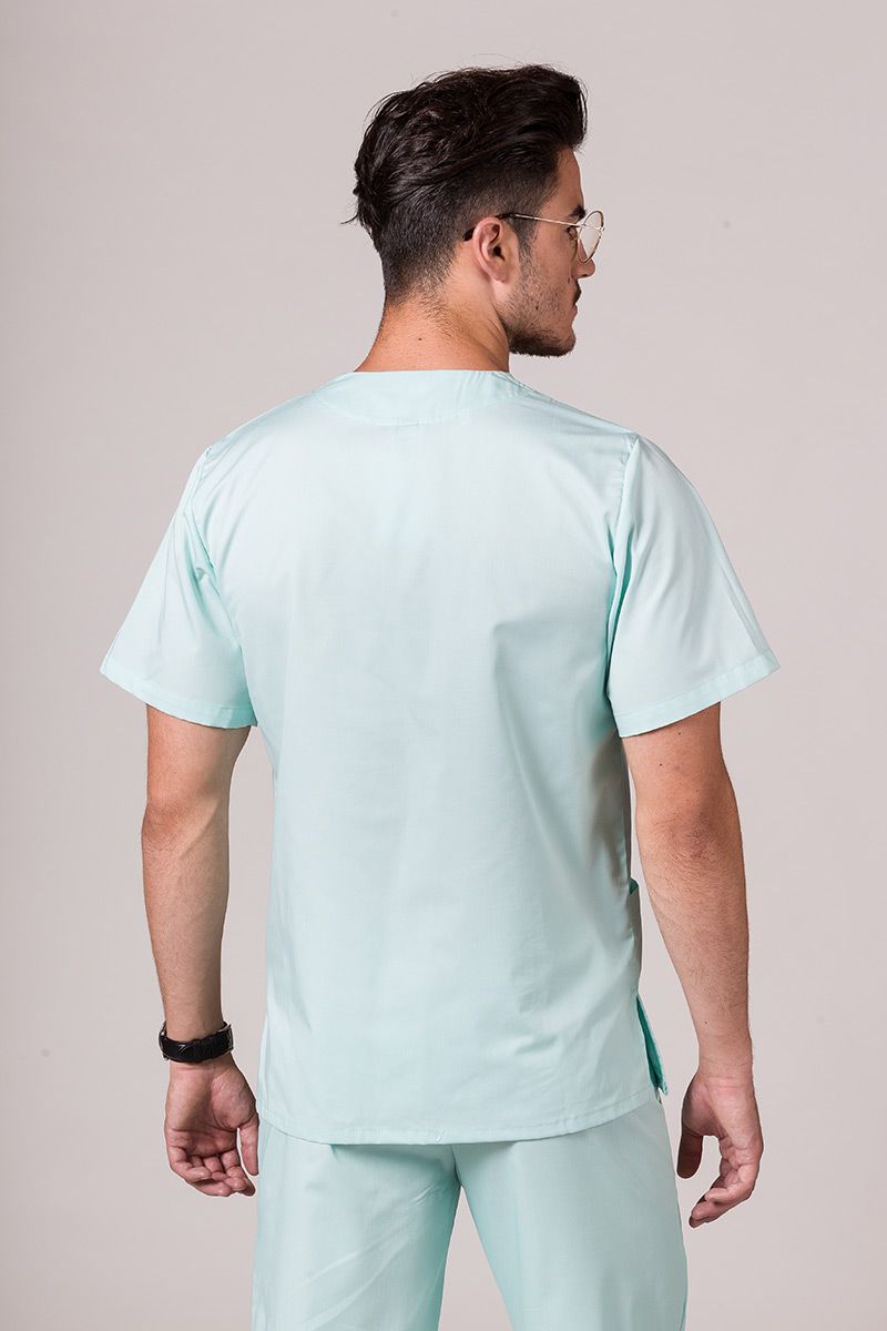 Komplet medyczny męski Sunrise Uniforms miętowy (z bluzą uniwersalną)-3
