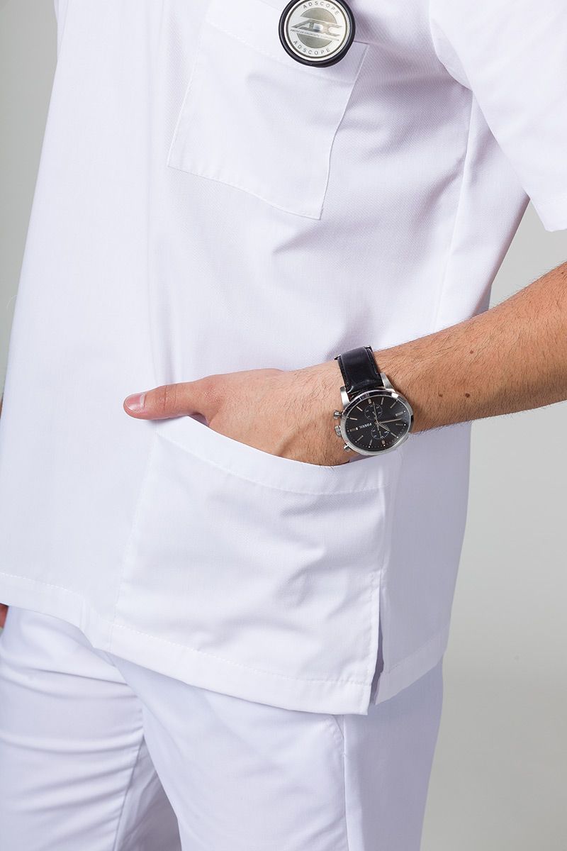 Bluza medyczna uniwersalna Sunrise Uniforms biała-2