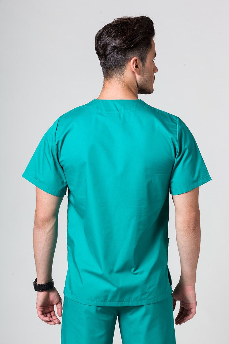 Bluza medyczna uniwersalna Sunrise Uniforms zielona-1