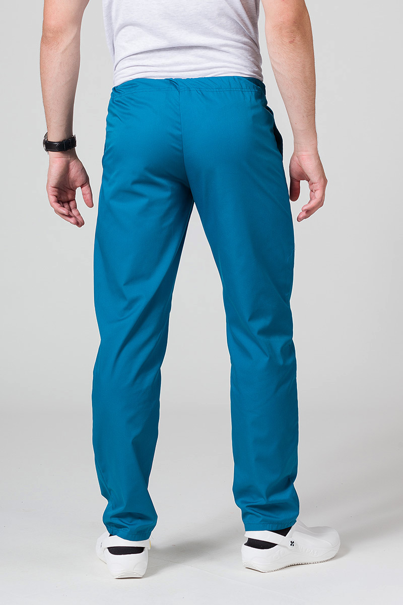 Spodnie medyczne uniwersalne Sunrise Uniforms karaibski błękit-1