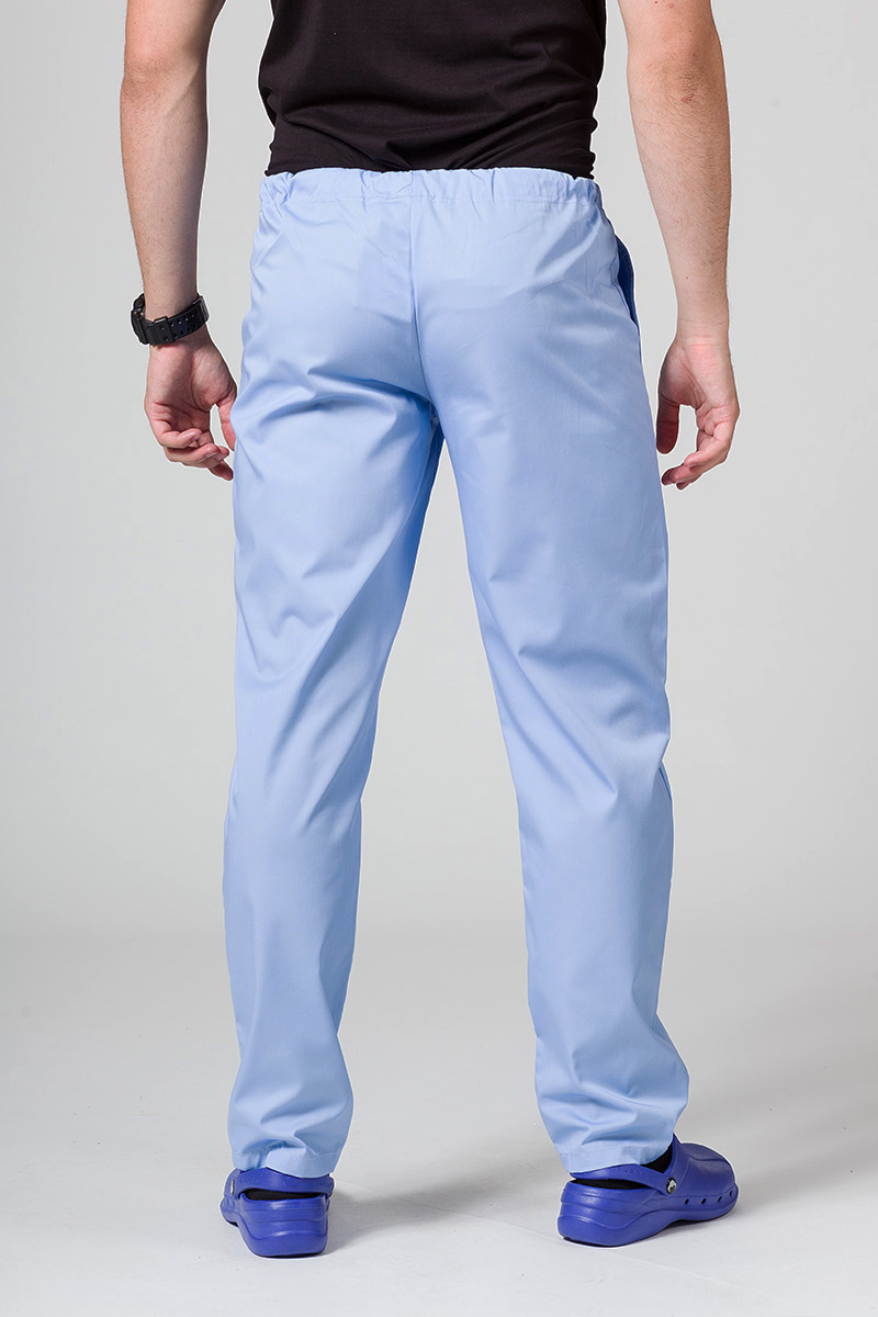 Spodnie medyczne uniwersalne Sunrise Uniforms niebieskie-1