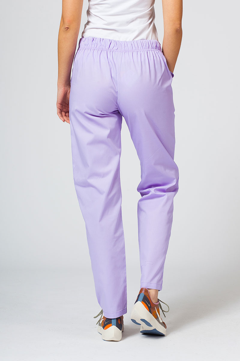 Komplet medyczny damski Sunrise Uniforms Basic Classic (bluza Light, spodnie Regular) lawendowy-7