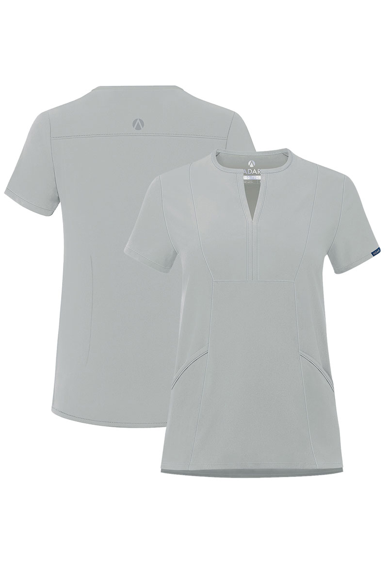 Komplet medyczny Adar Uniforms Cargo popielaty (z bluzą Notched - elastic)-15