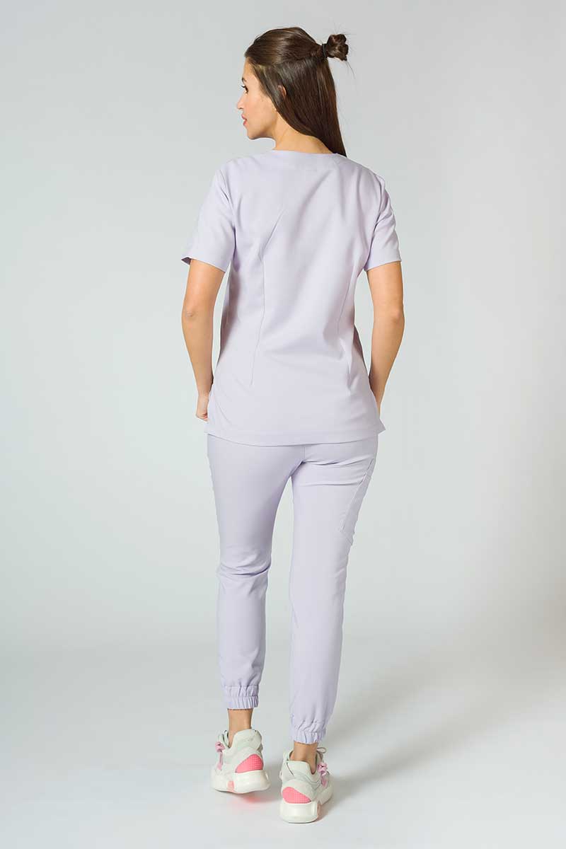 Spodnie medyczne damskie Sunrise Uniforms Premium Chill jogger lawendowe-3