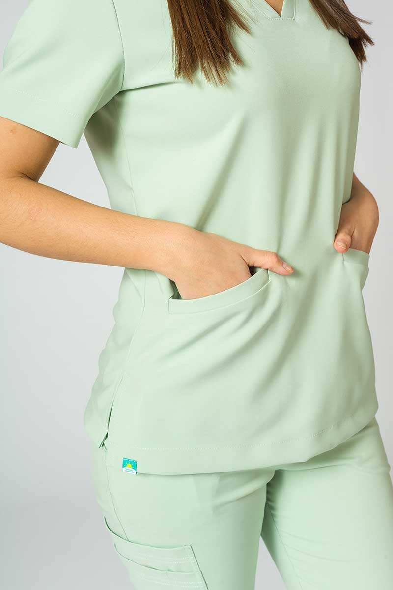 Komplet medyczny Sunrise Uniforms Premium (bluza Joy, spodnie Chill) pistacjowy-6