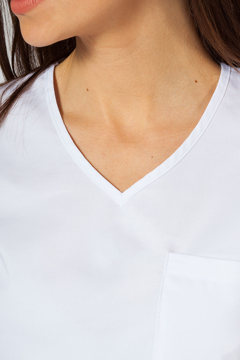 Komplet medyczny damski Sunrise Uniforms Active II (bluza Fit, spodnie Loose) biały-7