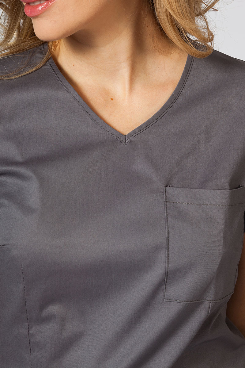 Komplet medyczny damski Sunrise Uniforms Active II (bluza Fit, spodnie Loose) szary-4