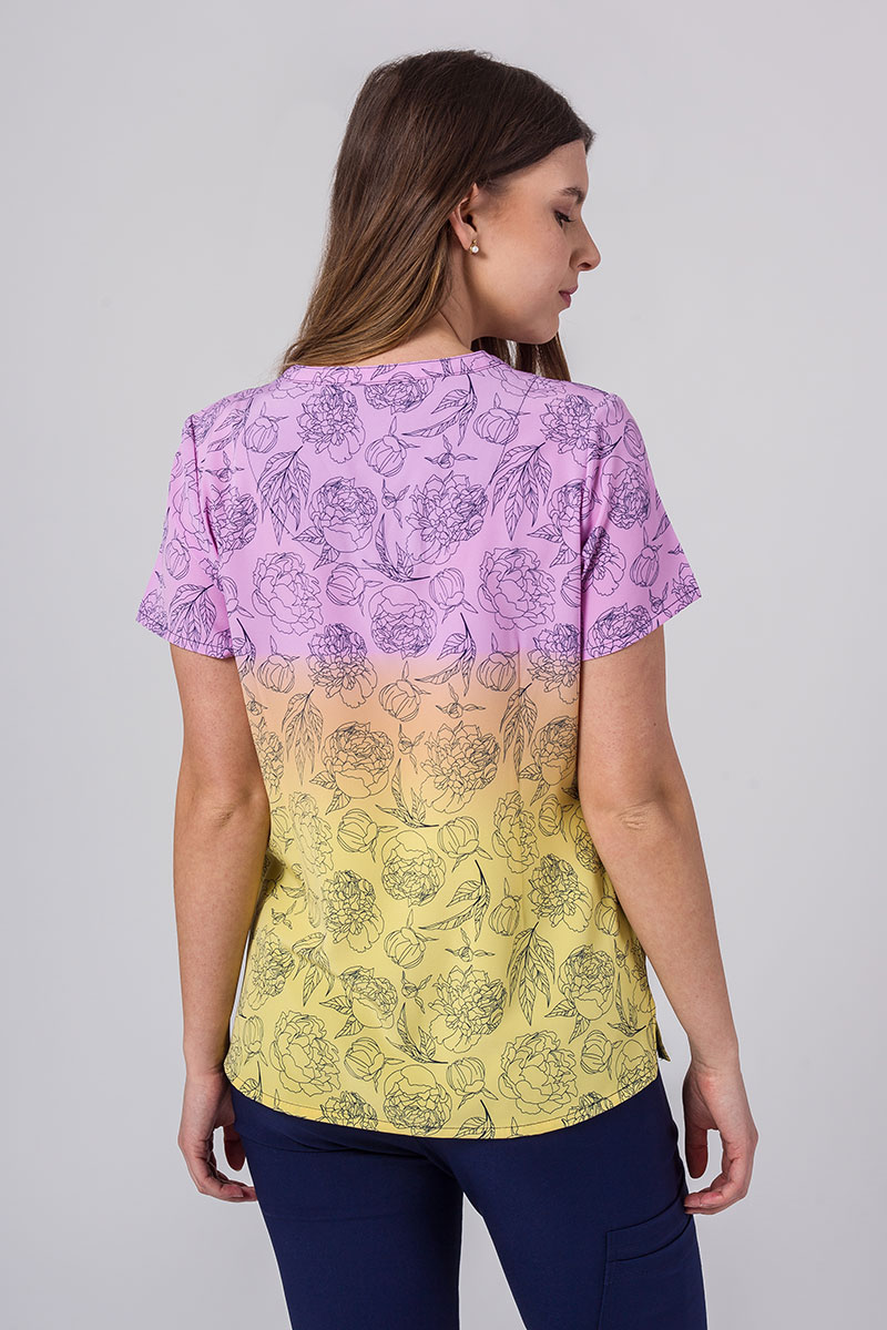Kolorowa bluza damska Maevn Prints wschód słońca-3