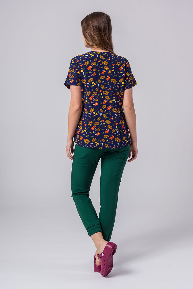 Kolorowa bluza damska Maevn Prints szepty kwiatów-2