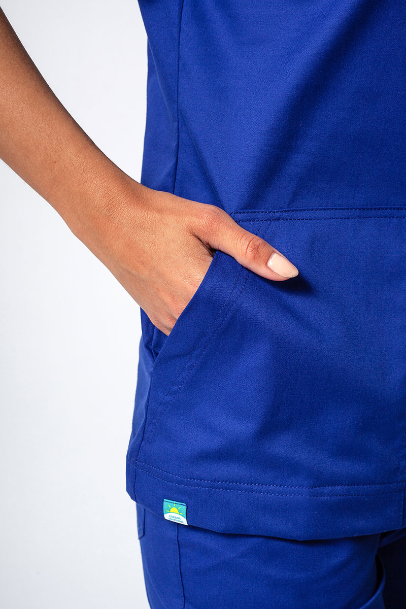Komplet medyczny damski Sunrise Uniforms Active III (bluza Bloom, spodnie Air) granatowy-5