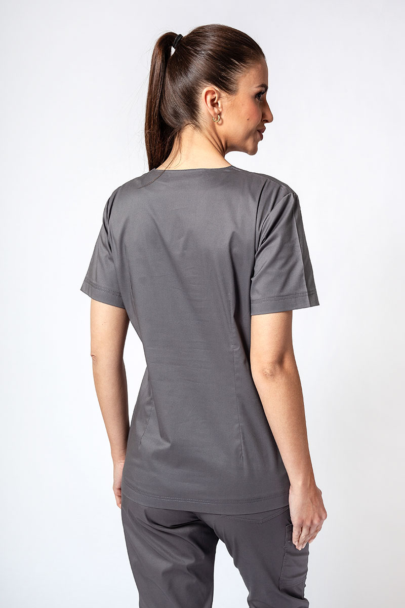 Komplet medyczny damski Sunrise Uniforms Active III (bluza Bloom, spodnie Air) szary-3