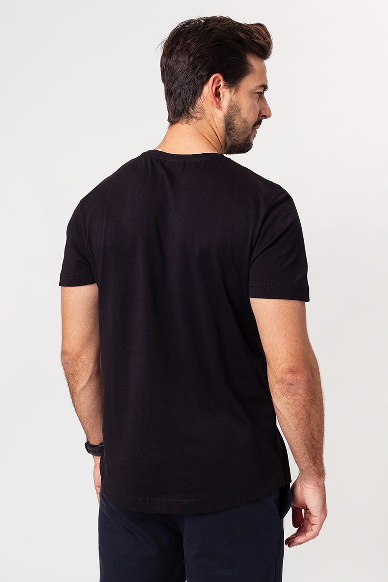 Koszulka męska Malfini Origin (standard GOTS - bawełna organiczna) czarna-4