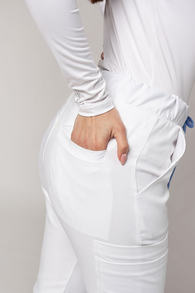 Komplet medyczny Sunrise Uniforms Premium (bluza Joy, spodnie Chill) biały-10