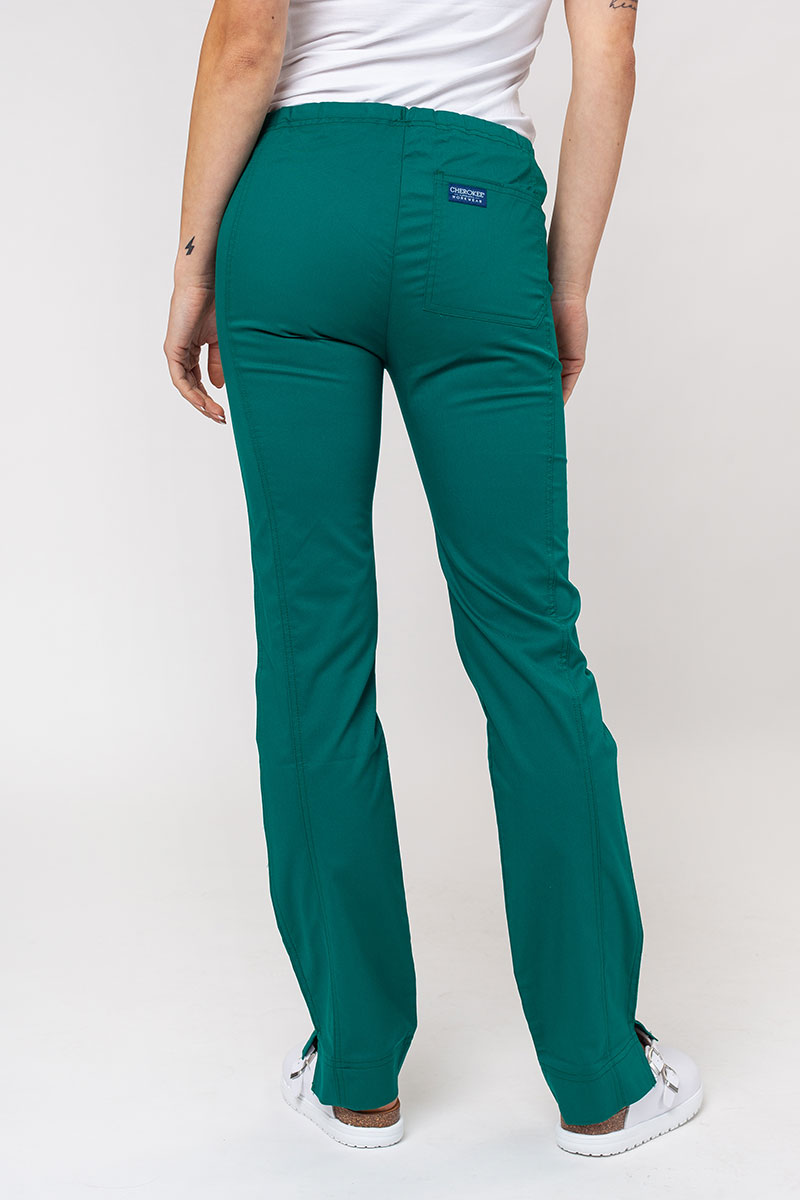 Komplet medyczny damski Cherokee Core Stretch (bluza Core, spodnie Mid Rise) zielony-9