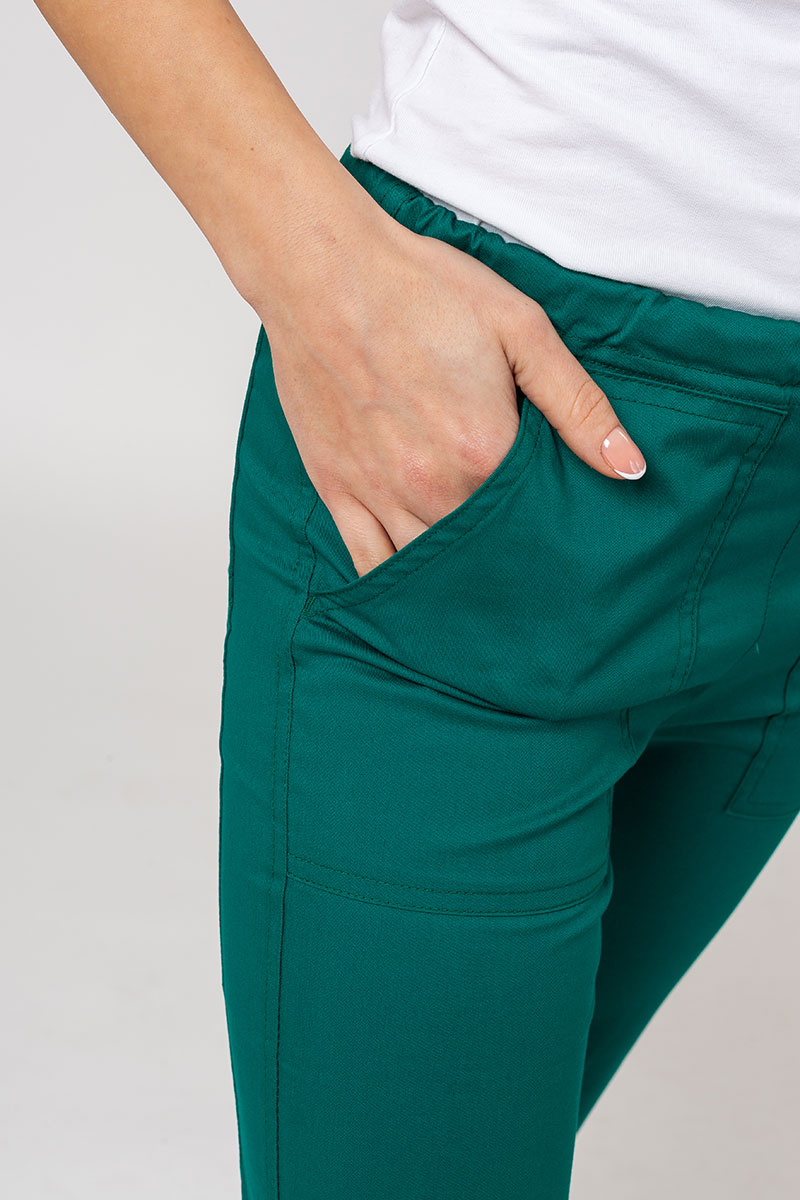 Komplet medyczny damski Cherokee Core Stretch (bluza Core, spodnie Mid Rise) zielony-10