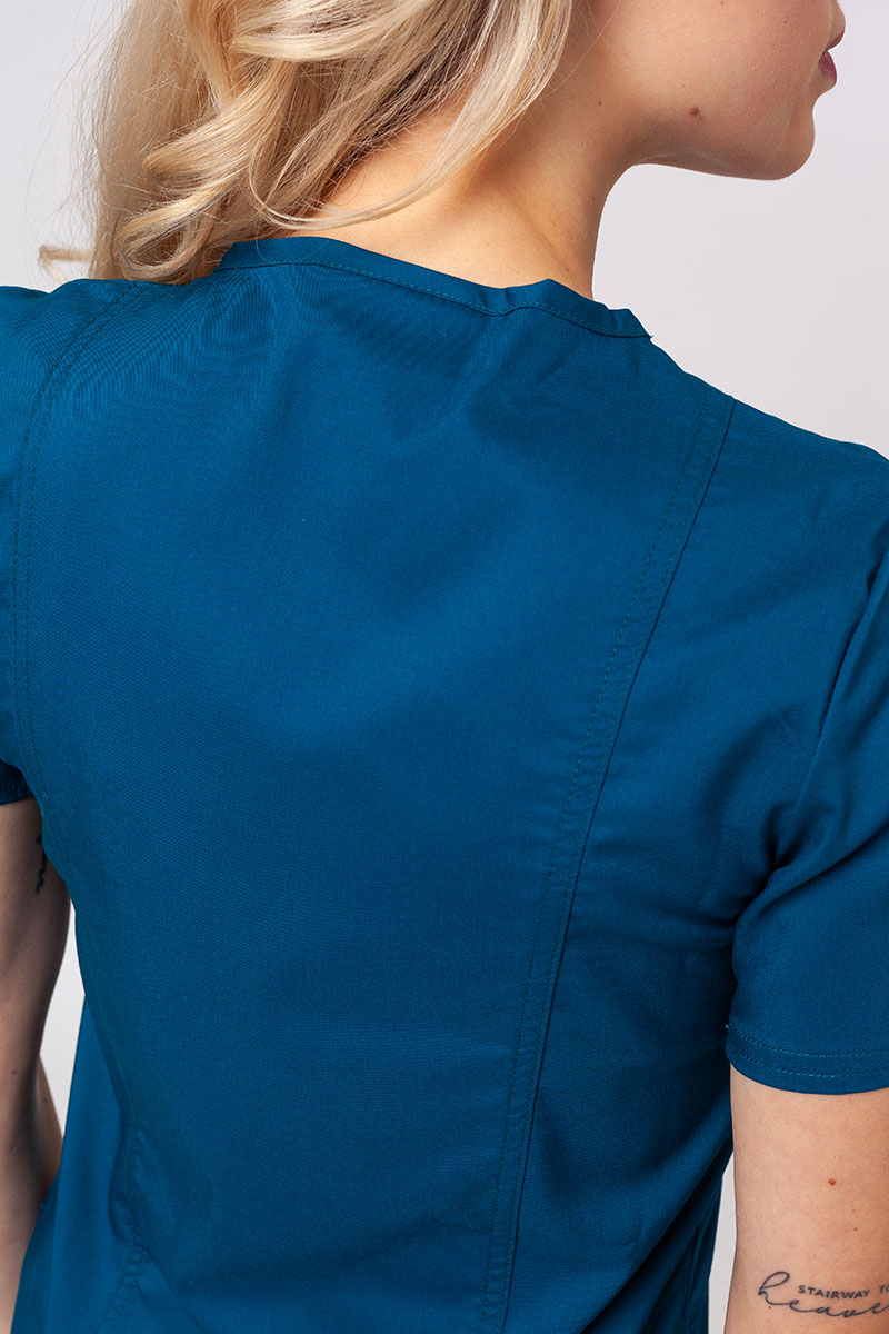 Komplet medyczny damski Cherokee Revolution (bluza Soft, spodnie Cargo) karaibski błękit-4