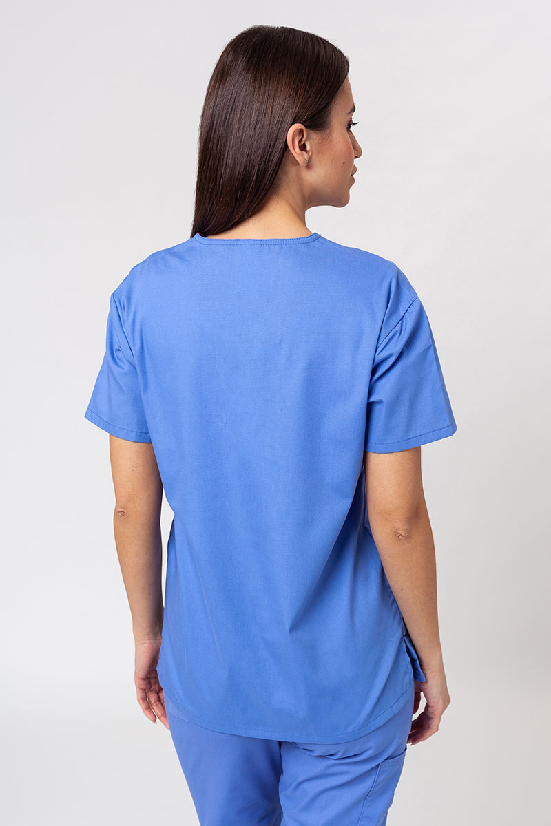 Komplet medyczny damski Dickies EDS Signature Modern (bluza V-neck, spodnie Pull-on) klasyczny błękit-3