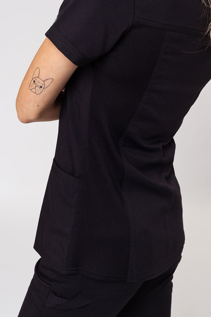Komplet medyczny damski Dickies Balance (bluza V-neck, spodnie Mid Rise) czarny-6