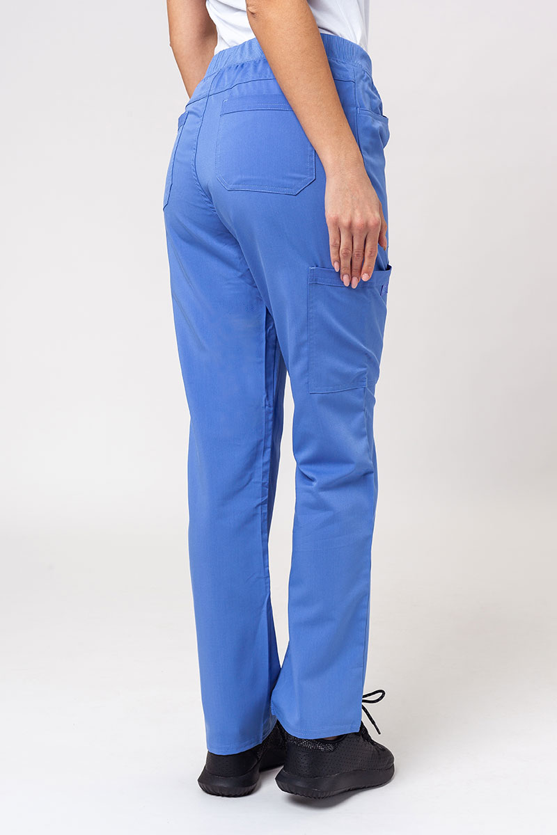 Komplet medyczny damski Dickies Balance (bluza V-neck, spodnie Mid Rise) klasyczny błękit-10