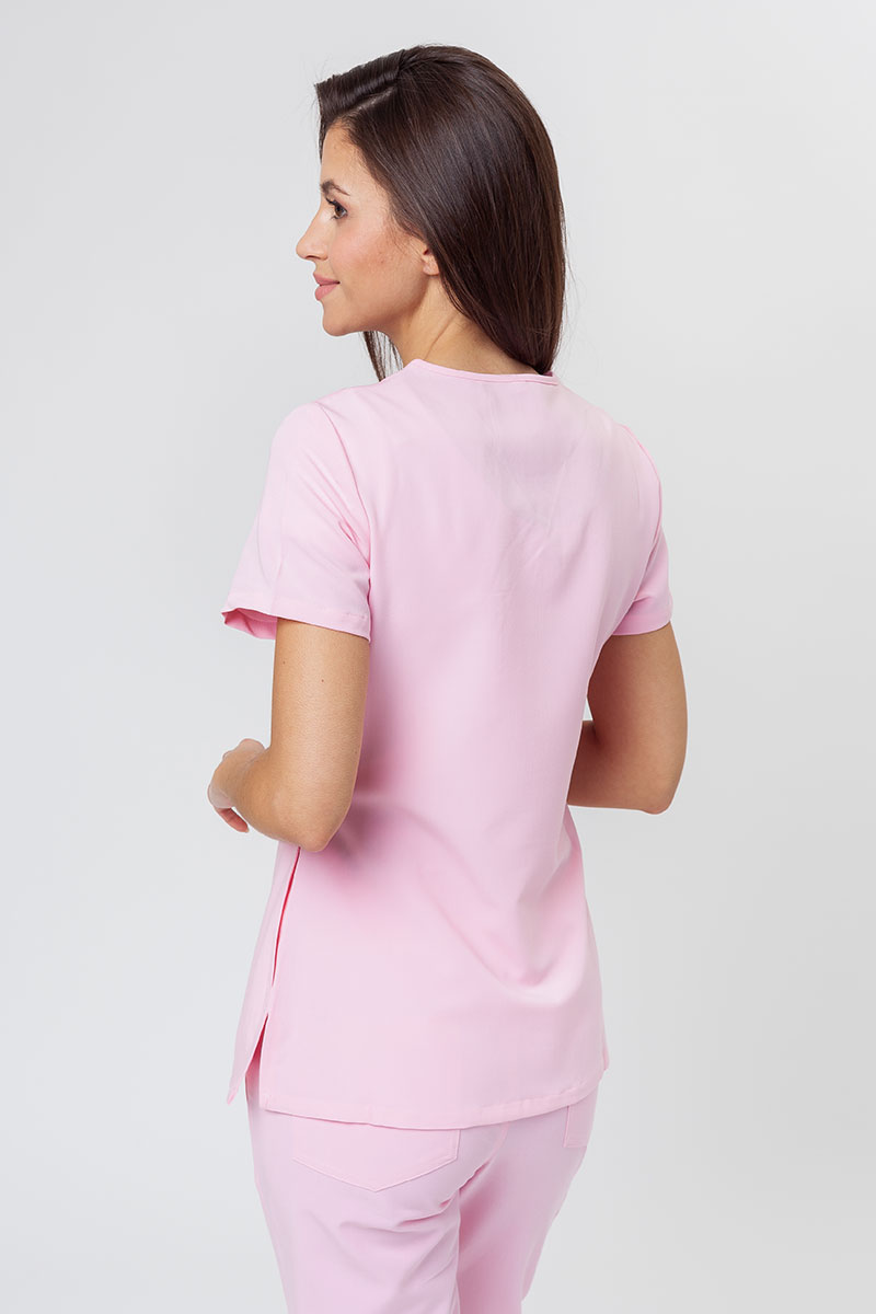 Bluza medyczna damska Uniforms World 518GTK™ Phillip różowa-1