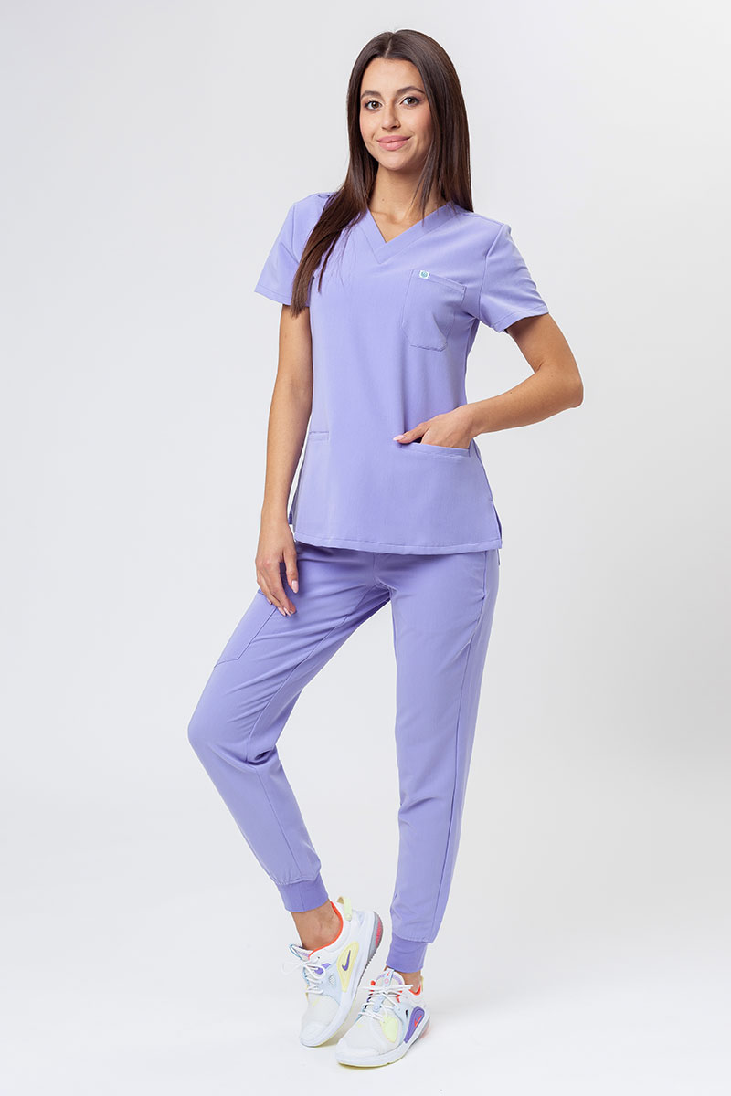 Bluza medyczna damska Uniforms World 518GTK™ Phillip On-Shift lawendowa-5