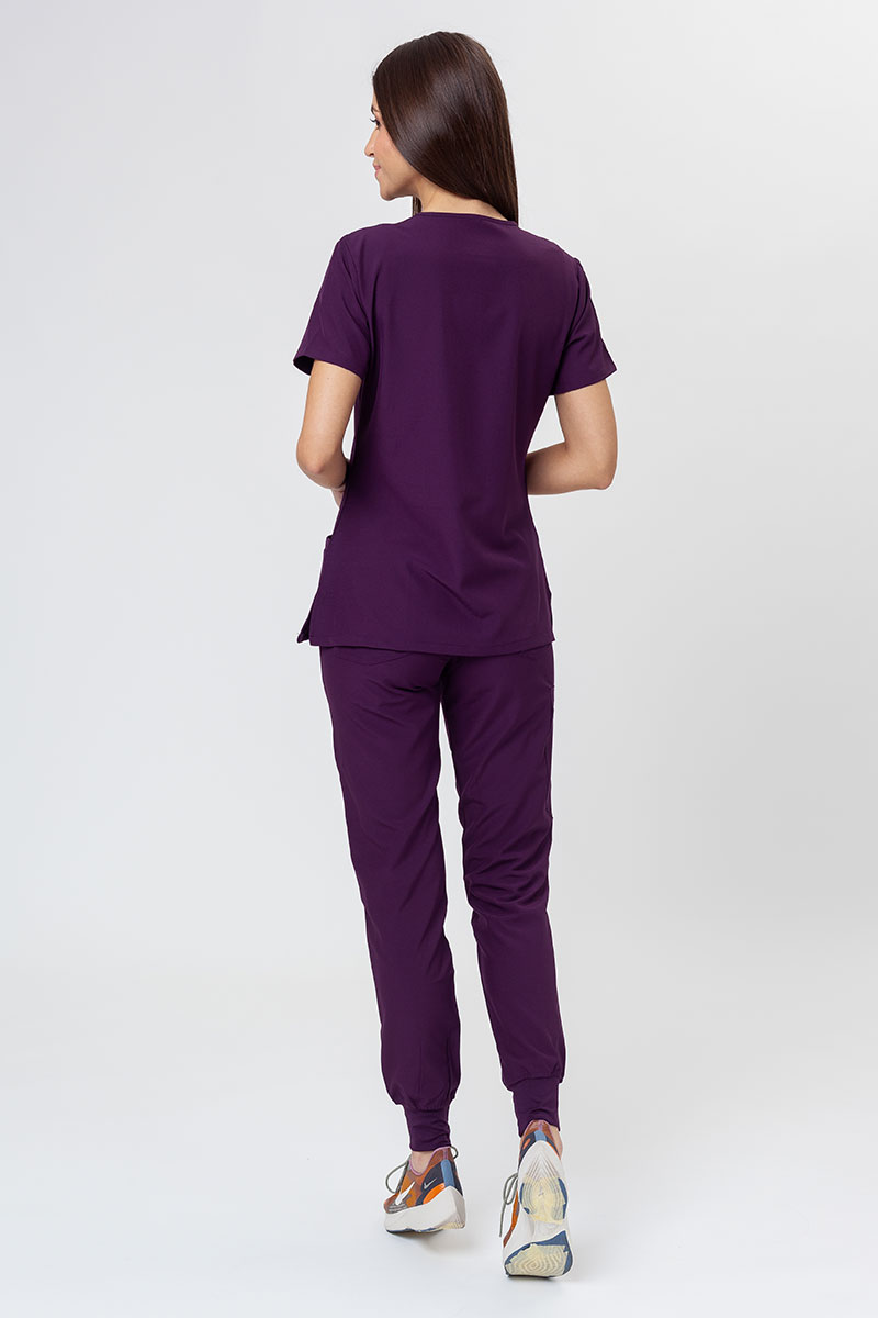Spodnie medyczne damskie Uniforms World 309TS™ Valiant bakłażanowe-8