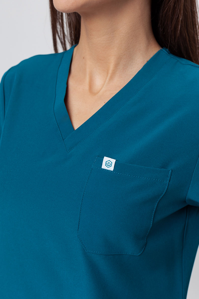 Komplet medyczny damski Uniforms World 309TS™ Valiant karaibski błękit-4