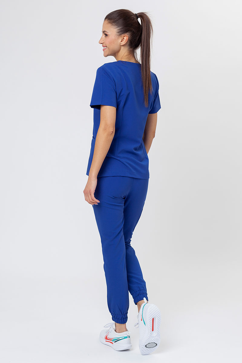 Spodnie medyczne damskie Sunrise Uniforms Premium Chill jogger granatowa-7