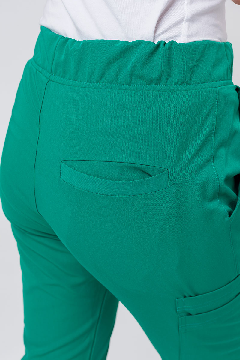 Spodnie medyczne damskie Sunrise Uniforms Premium Chill jogger zielone-6