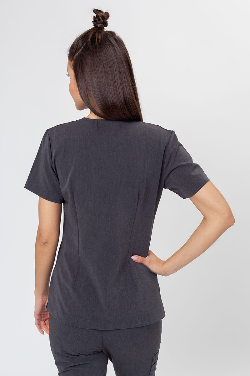 Komplet medyczny Sunrise Uniforms Premium (bluza Joy, spodnie Chill) szary melanż-3
