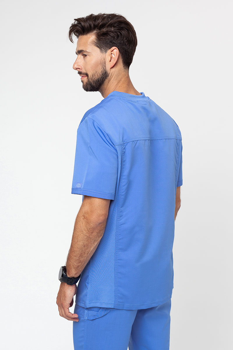 Bluza medyczna męska Dickies Balance Men V-neck klasyczny błękit-1