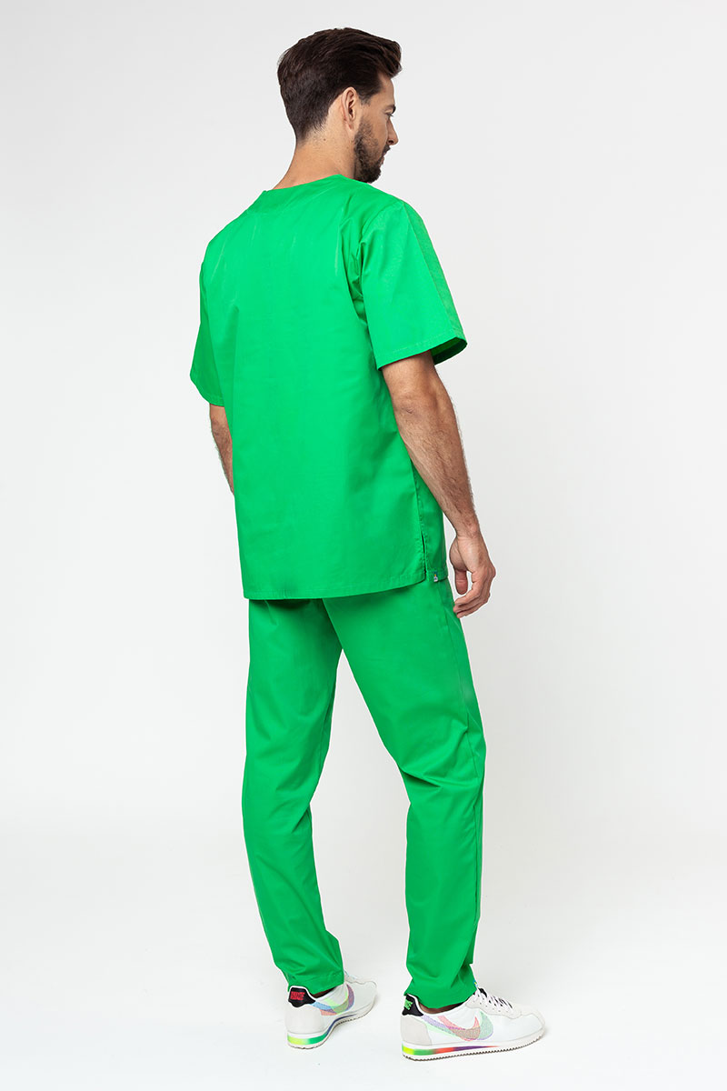 Bluza medyczna męska Sunrise Uniforms Basic Standard jabłkowa zieleń-6