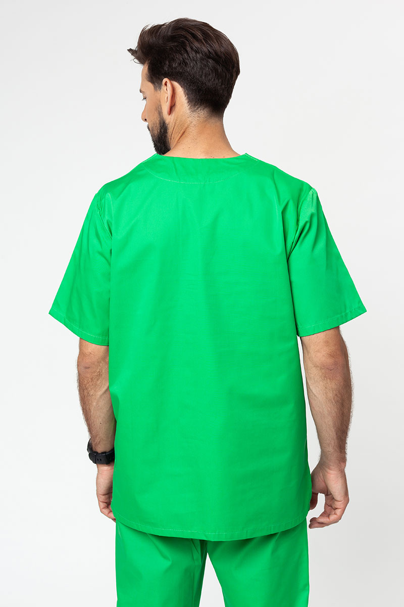 Bluza medyczna męska Sunrise Uniforms Basic Standard jabłkowa zieleń-1