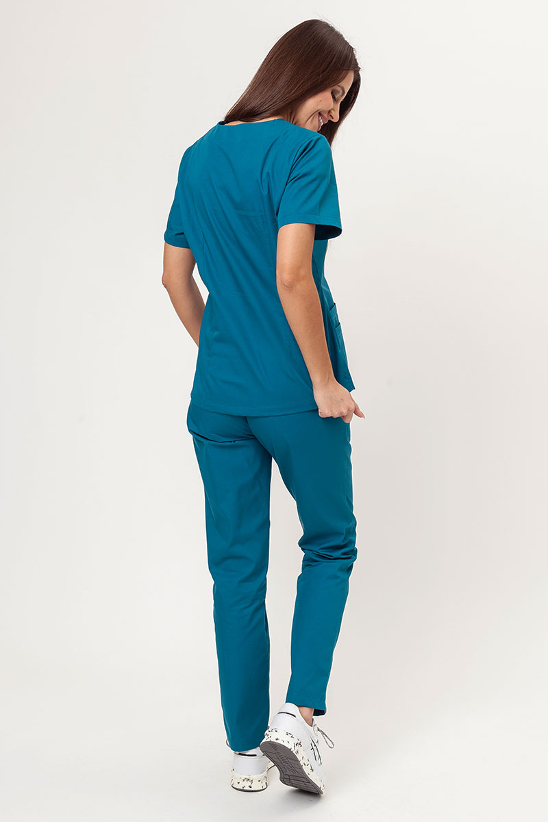 Spodnie medyczne Sunrise Basic Regular FRESH karaibski błękit-4