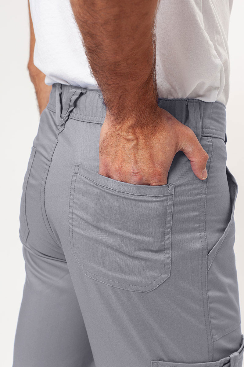 Komplet medyczny męski Cherokee Revolution (bluza V-neck, spodnie Fly Cargo) popielaty-11