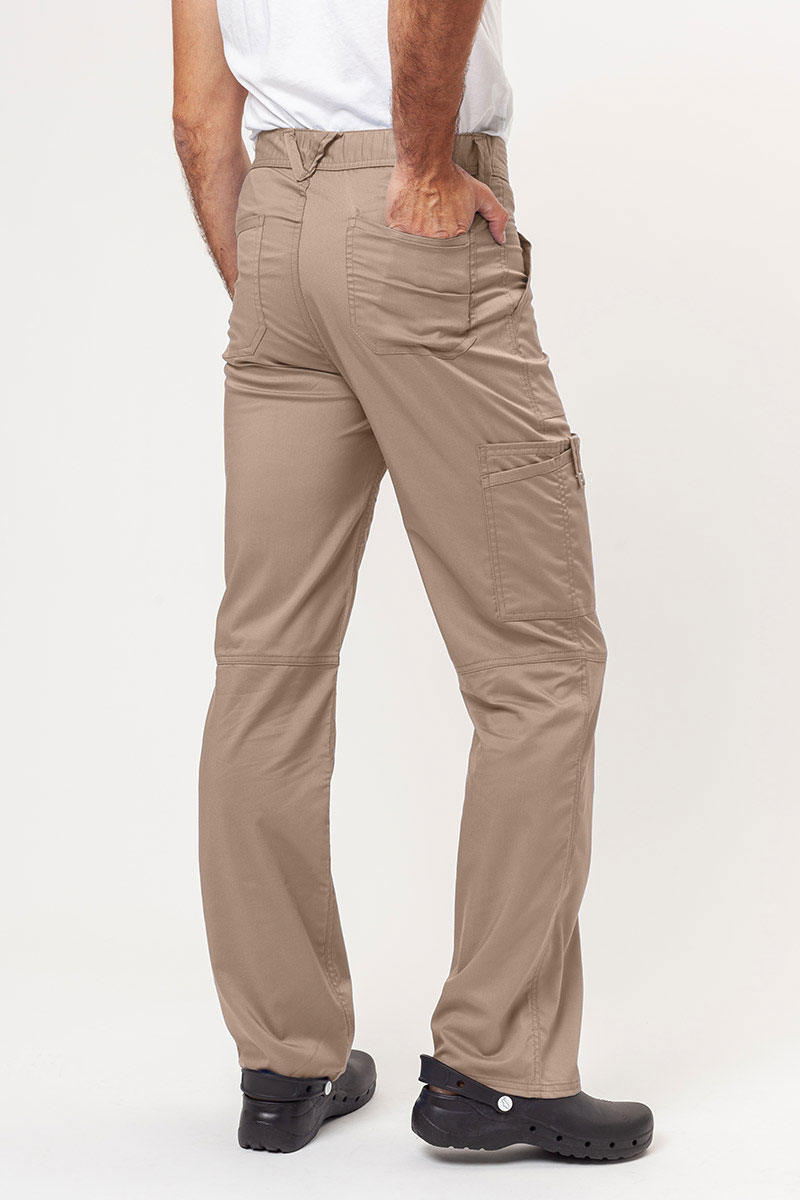 Komplet medyczny męski Cherokee Revolution (bluza V-neck, spodnie Fly Cargo) beżowy-7