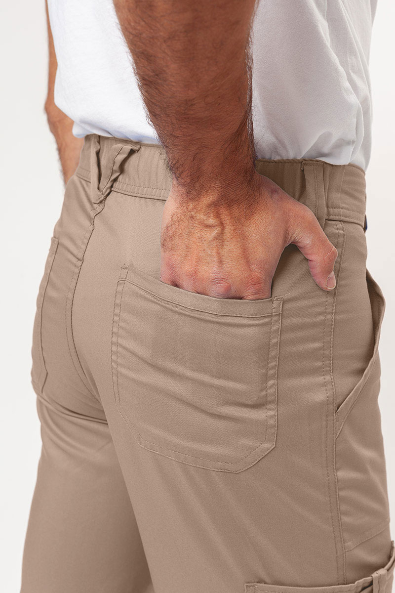 Komplet medyczny męski Cherokee Revolution (bluza V-neck, spodnie Fly Cargo) beżowy-11