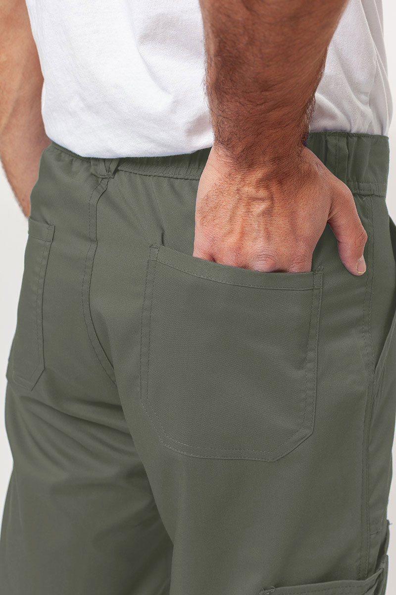 Komplet medyczny męski Cherokee Revolution (bluza V-neck, spodnie Fly Cargo) oliwkowy-12