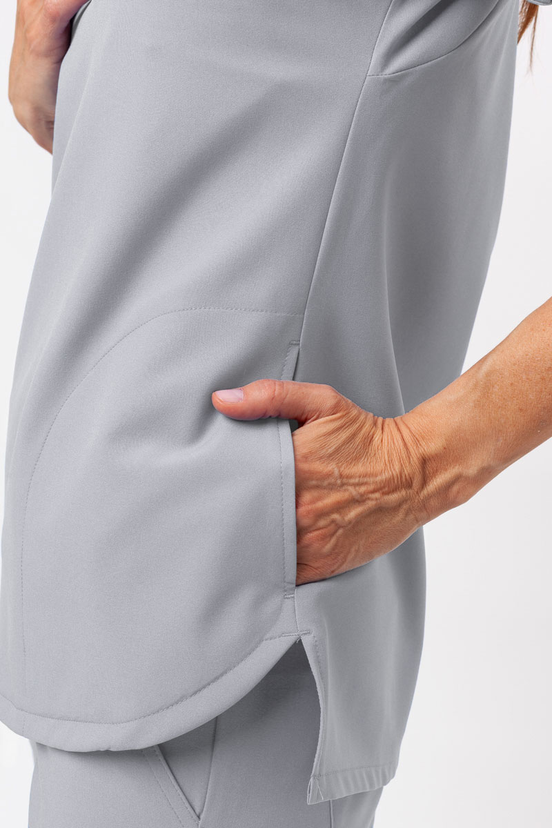 Komplet medyczny damski Maevn Momentum Flare popielaty-7