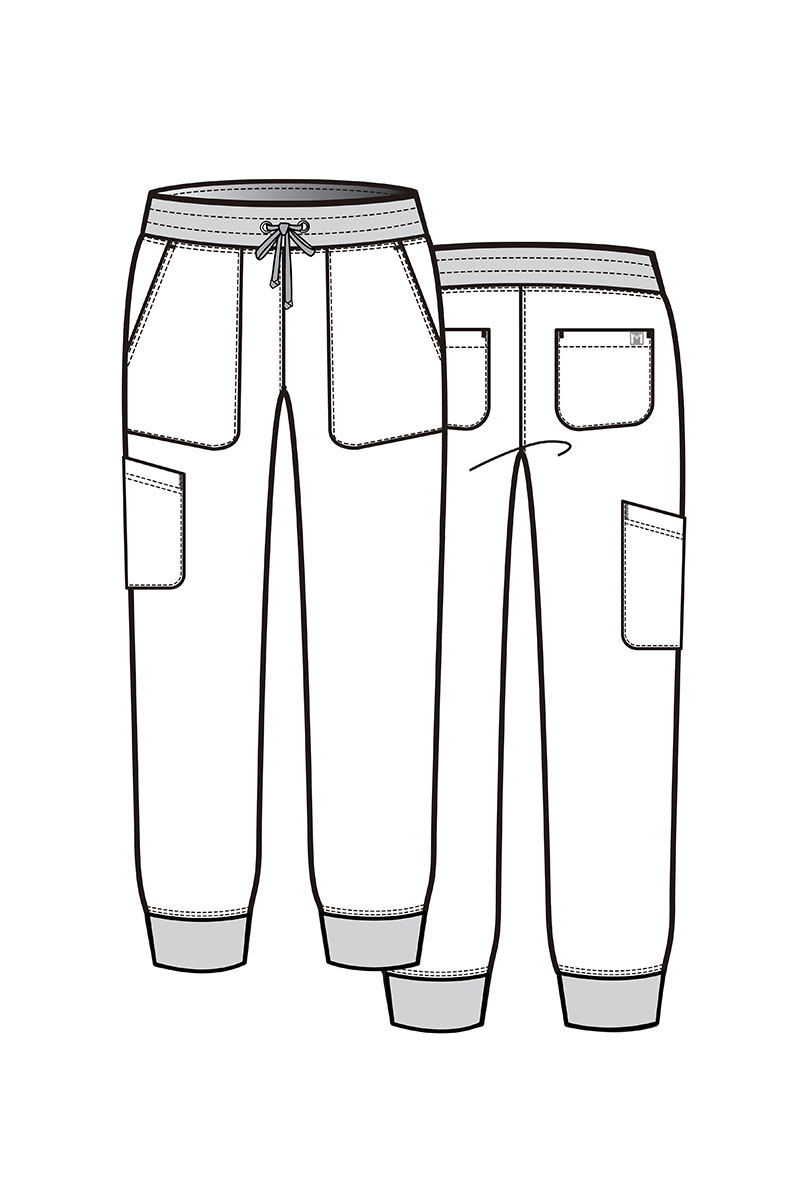 Spodnie damskie Maevn Matrix Impulse Jogger żółte-4