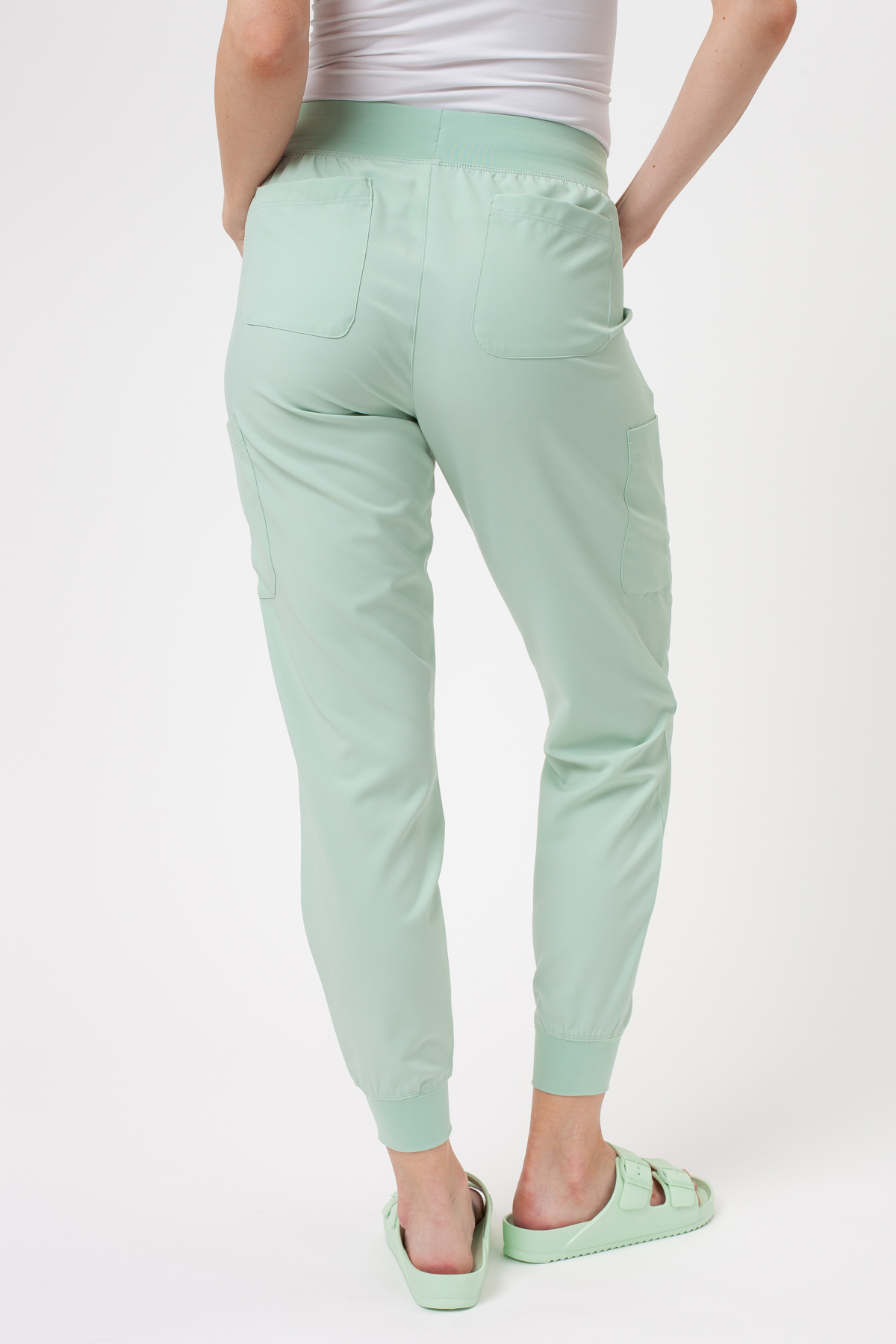 Komplet medyczny damski Maevn Momentum Jogger miętowy-9