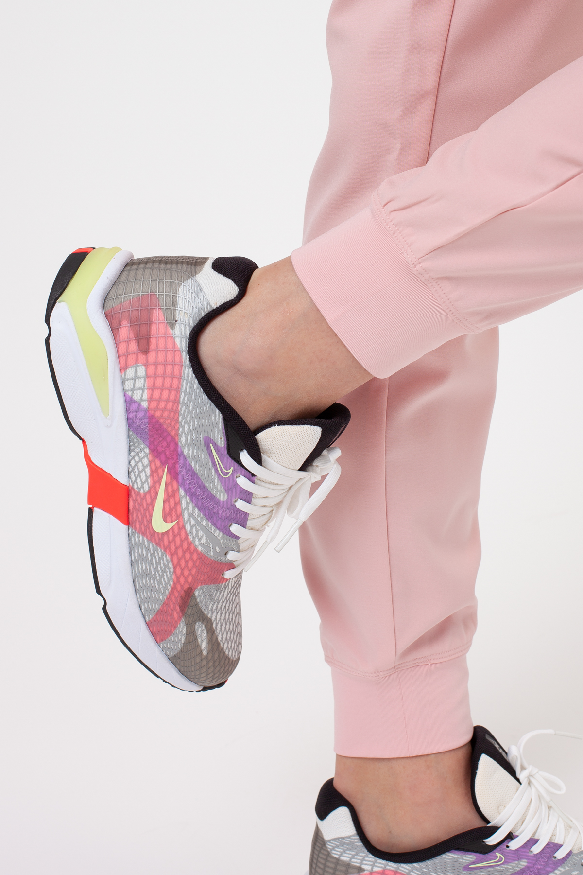 Spodnie medyczne damskie Maevn Momentum Jogger jasny róż-5