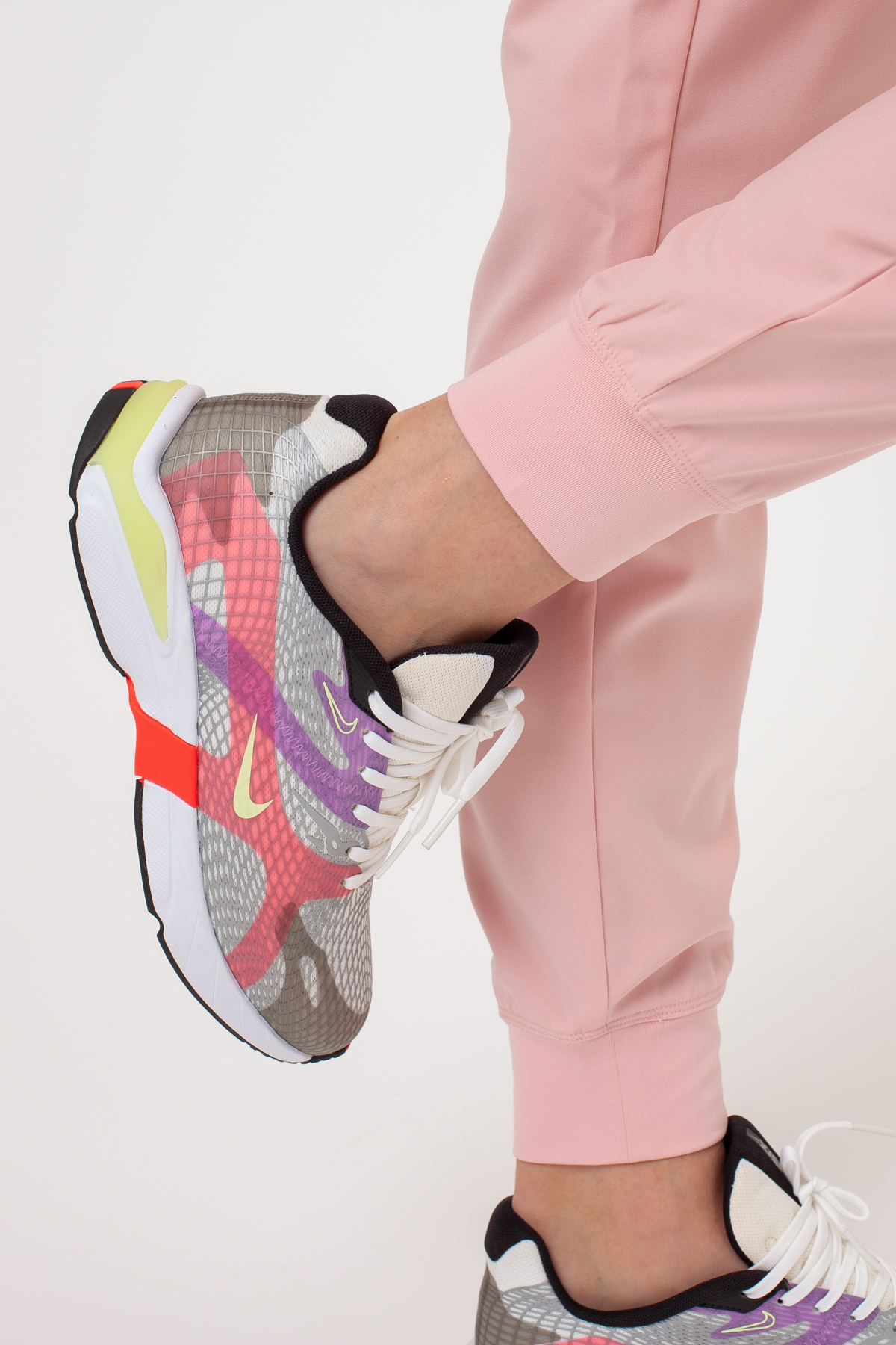 Spodnie medyczne damskie Maevn Momentum Jogger jasny róż-5