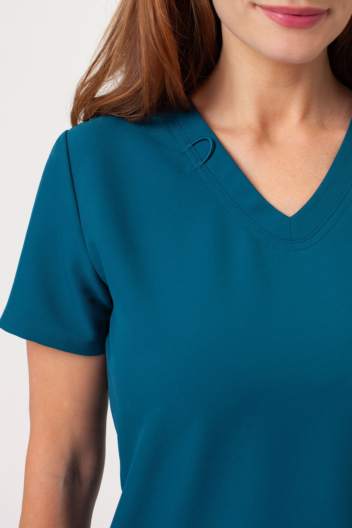 Komplet medyczny damski Cherokee Ultra V-neck karaibski błękit-5