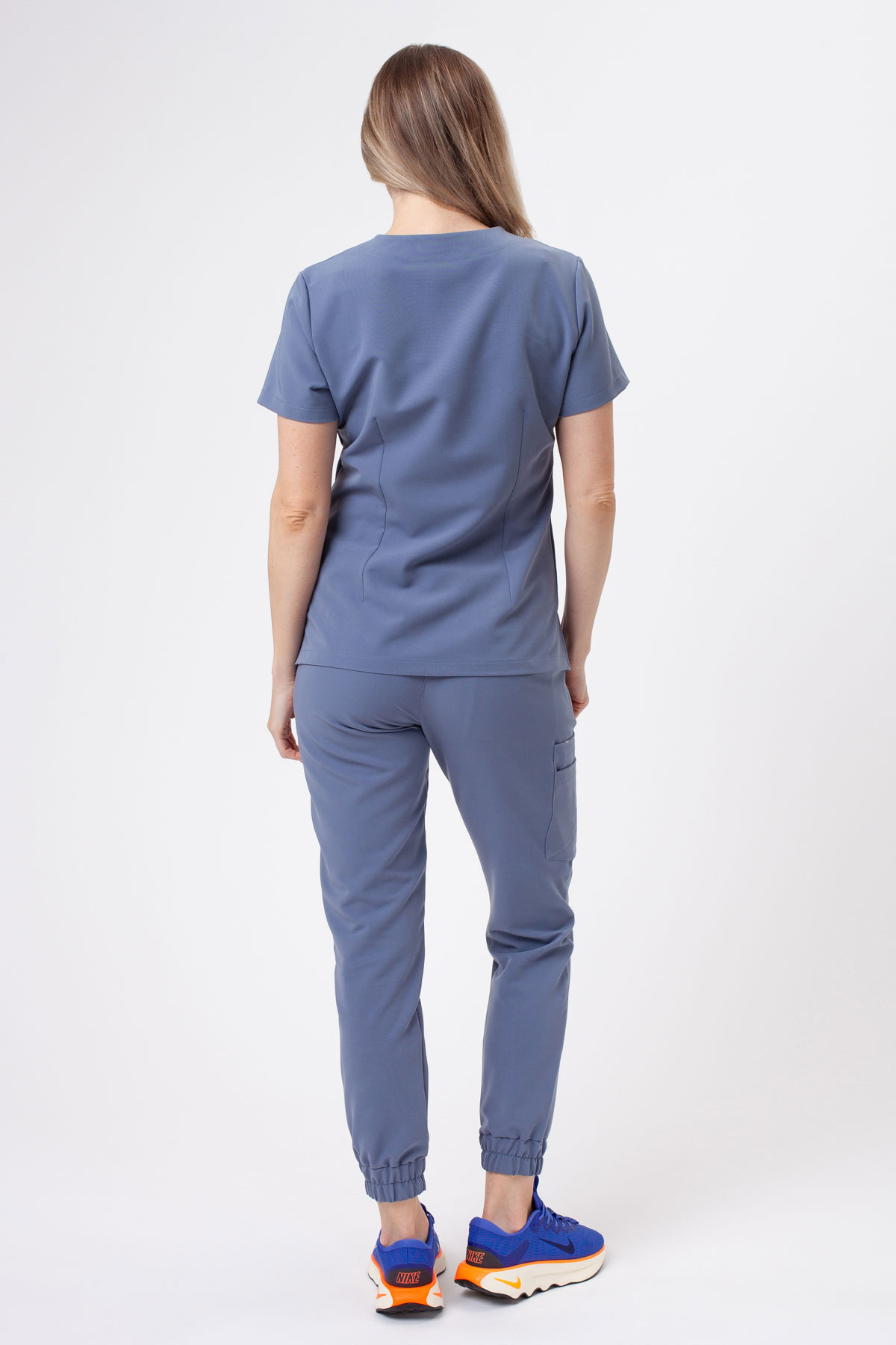 Spodnie medyczne damskie Sunrise Uniforms Premium Vibe jogger thunder-1