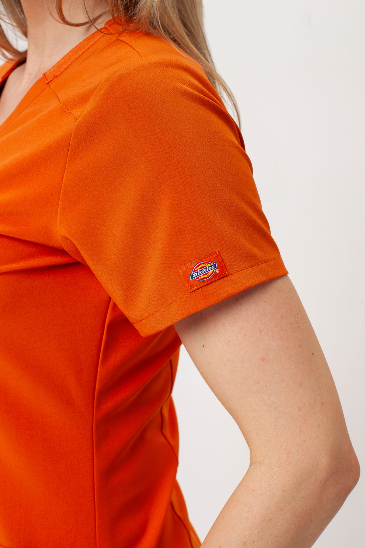 Komplet medyczny damski Dickies EDS Essentials Jogger pomarańczowy-7
