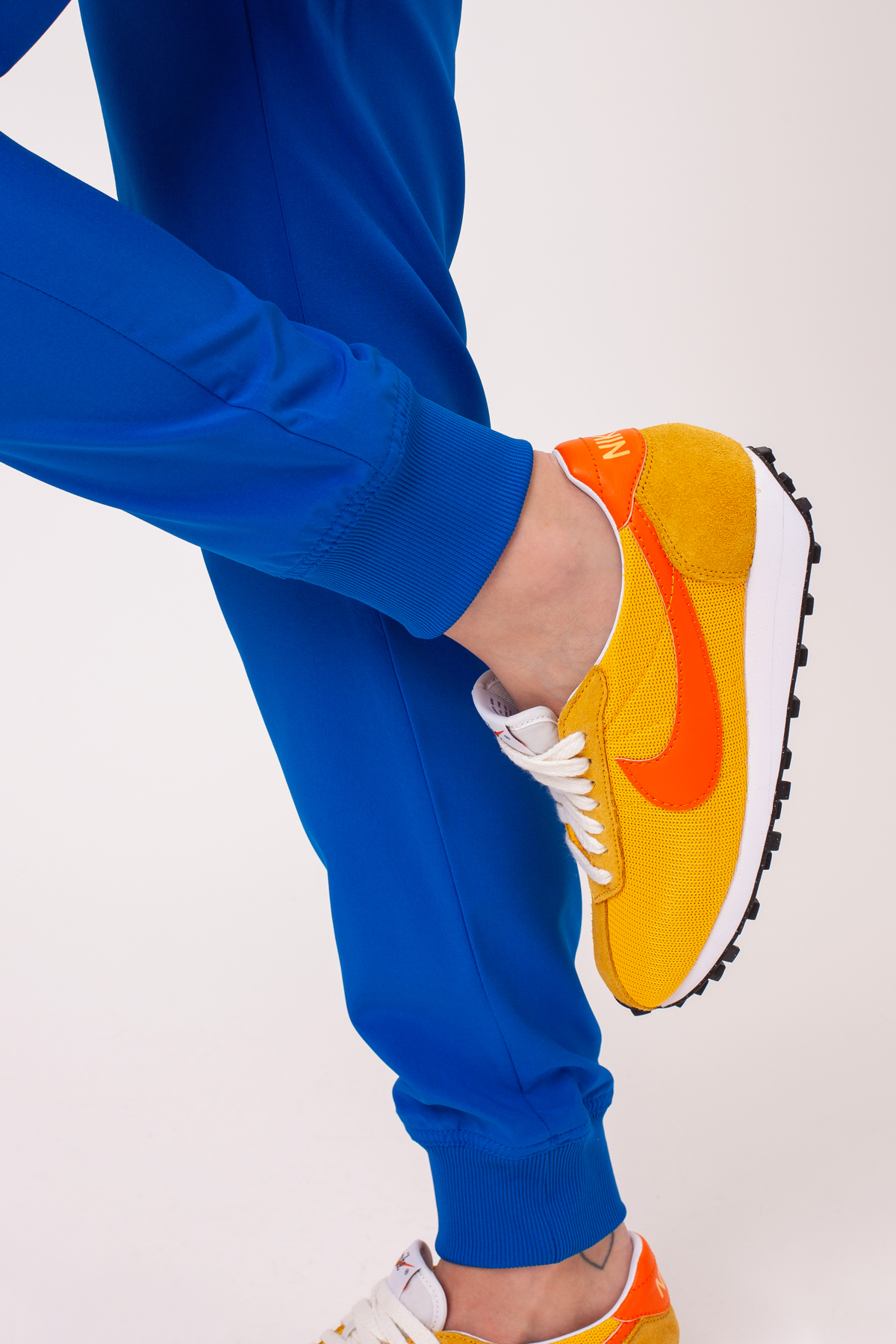 Spodnie medyczne damskie Dickies EDS Essentials Mid Rise jogger królewski granat-6