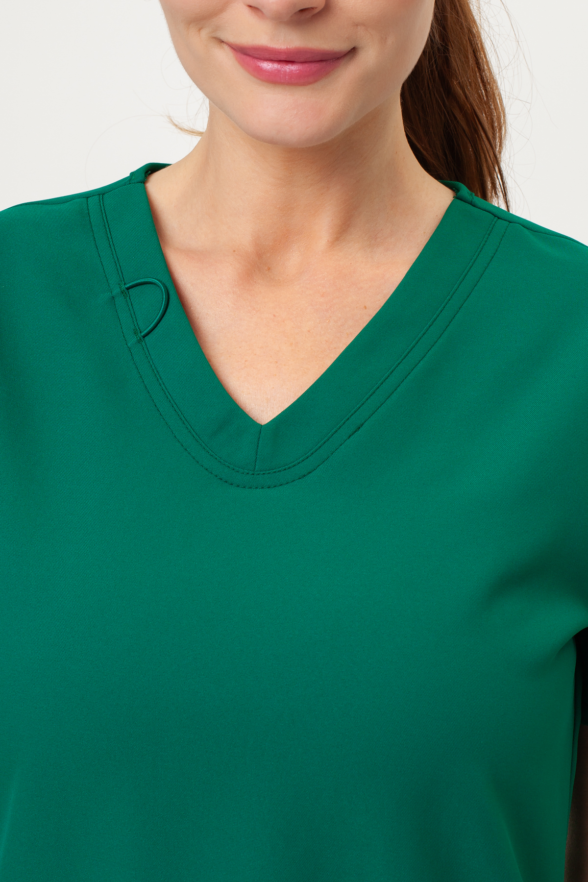 Bluza medyczna damska Cherokee Ultra V-neck Top zielona-3